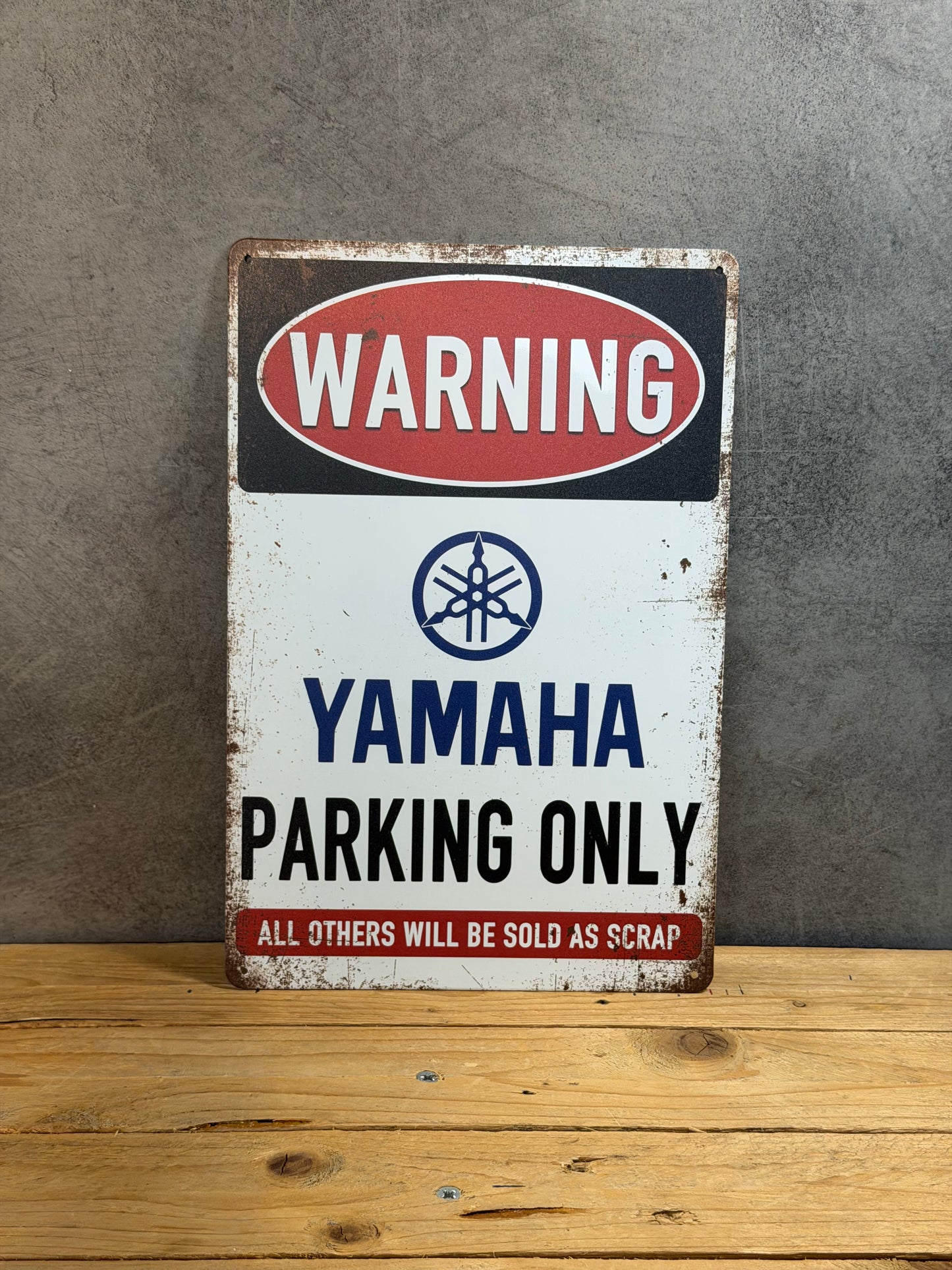 Plaque métal Yamaha 9618