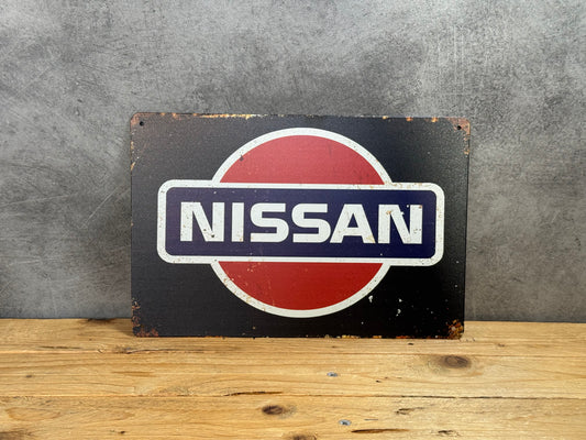 Plaque métal Nissan 702