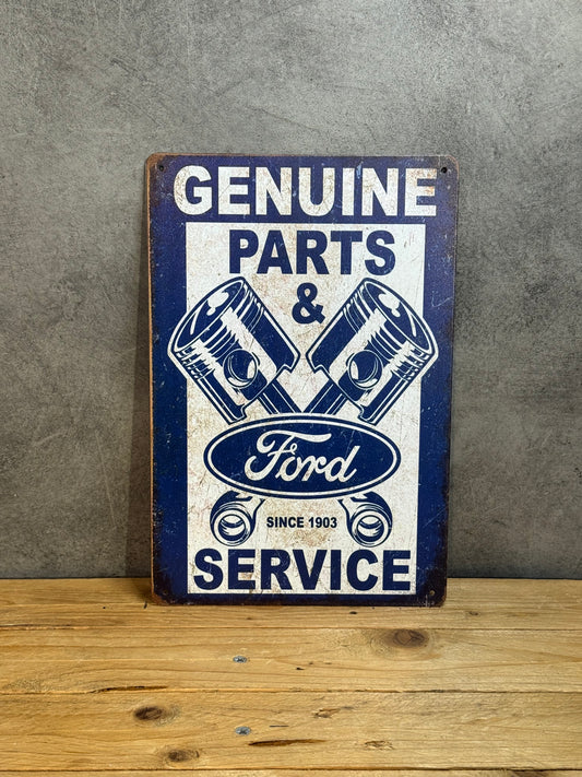Plaque métal Ford 584