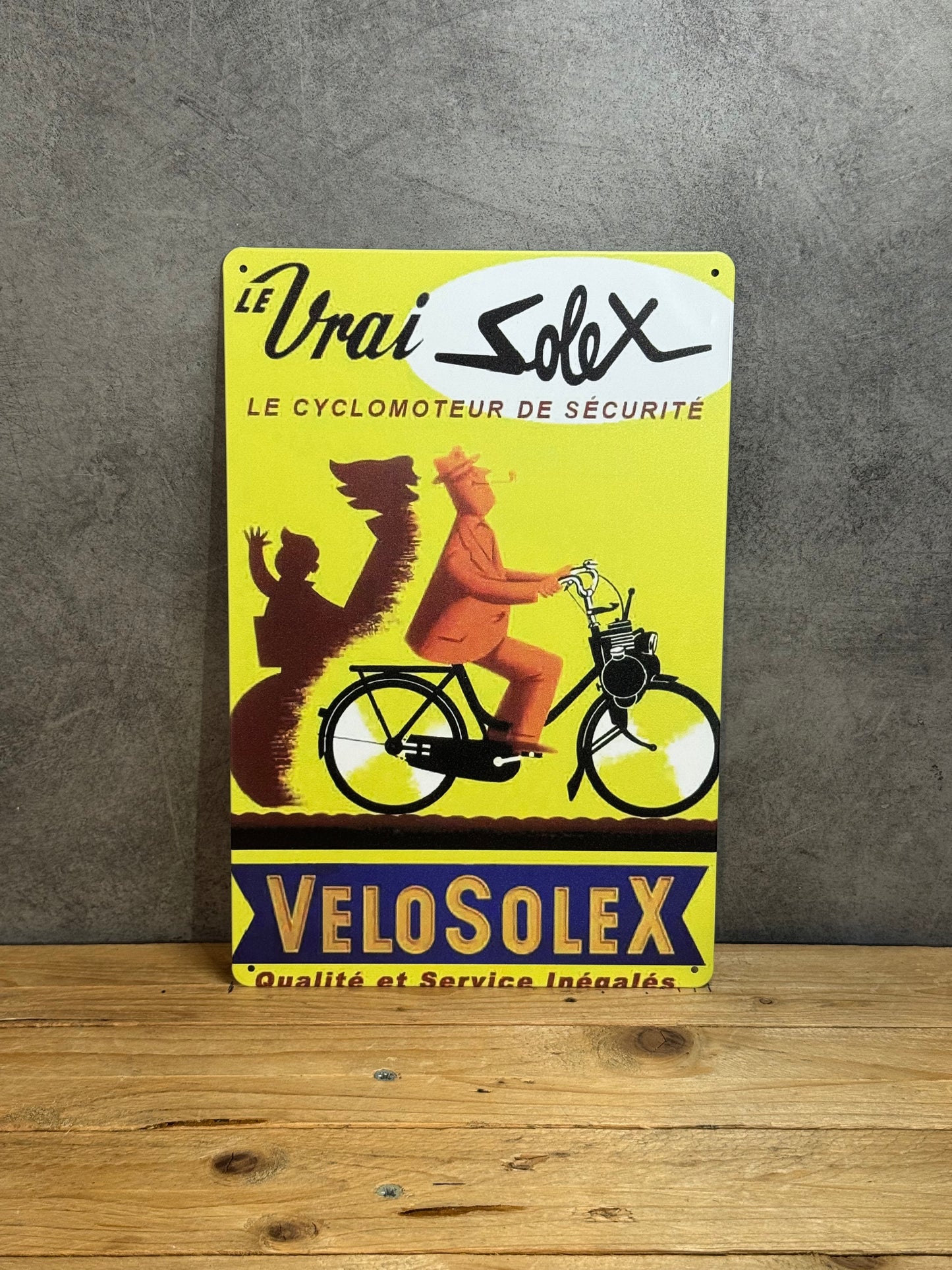 Plaque métal Solex 370