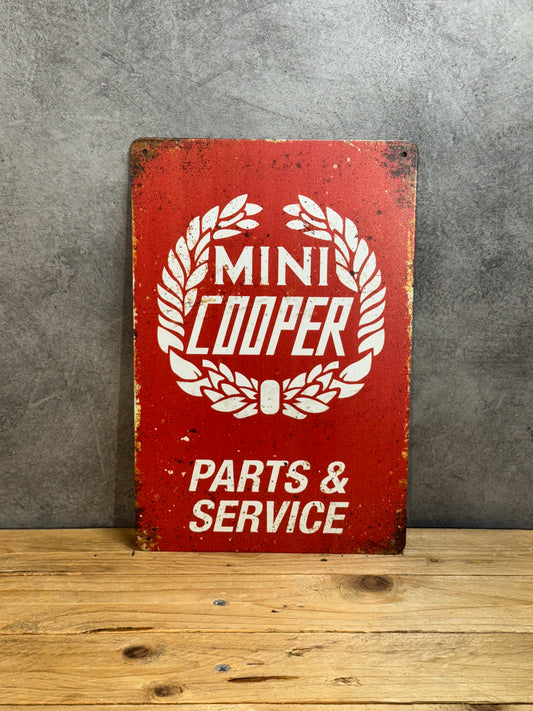 Plaque métal Mini Cooper 753