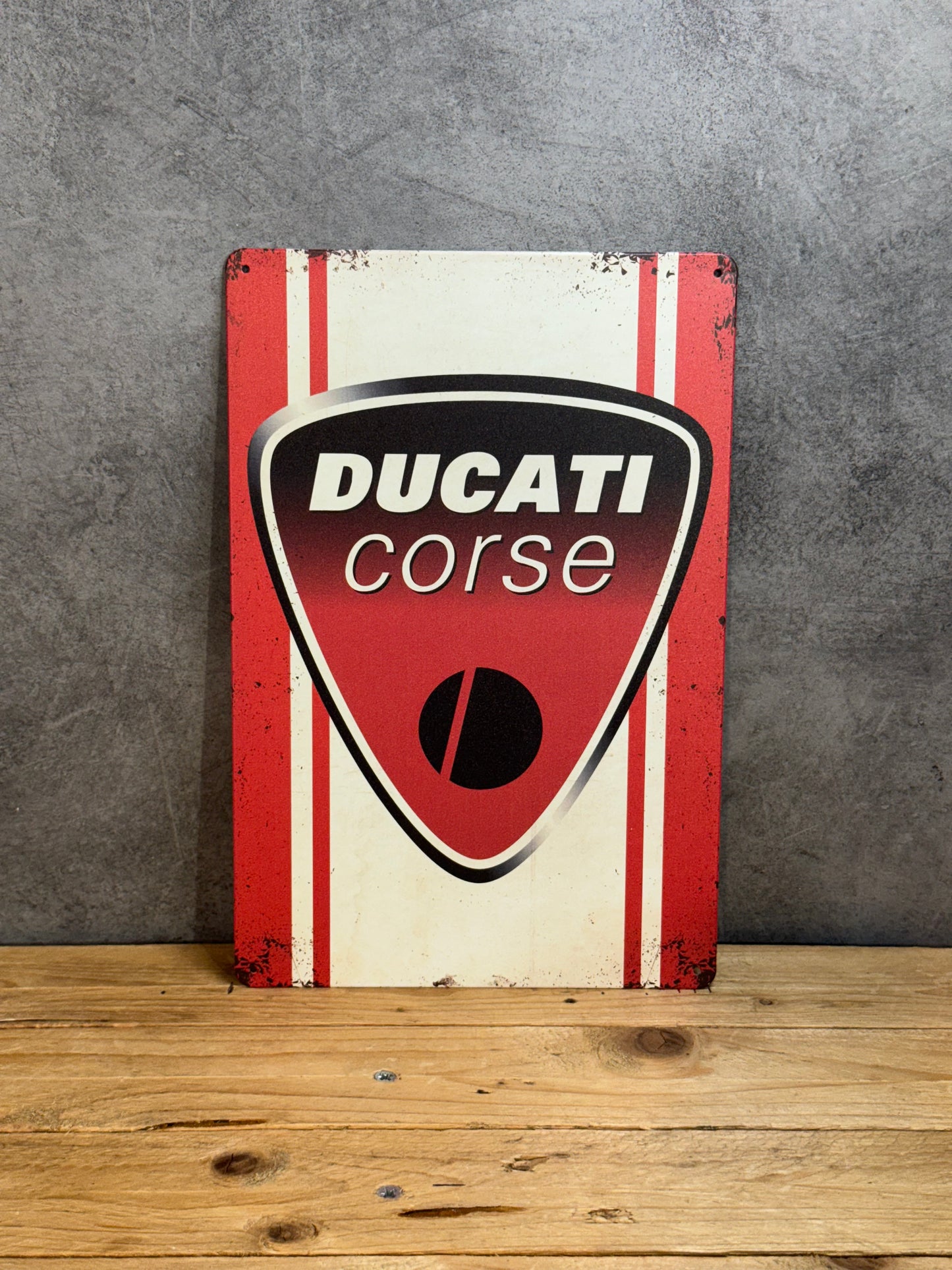 Plaque métal Moto Ducati 9912