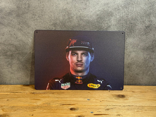 Plaque métal Verstappen 0028