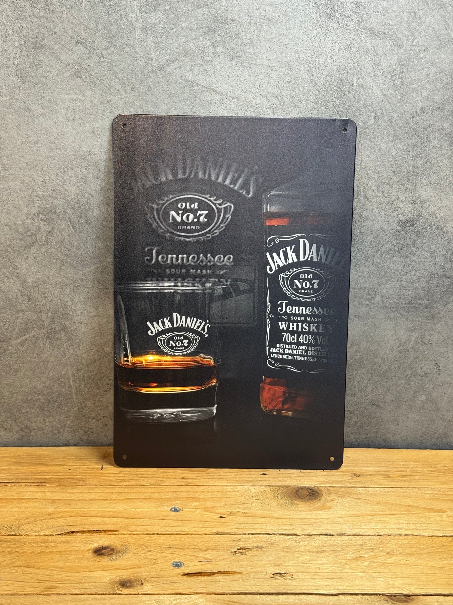 Plaque métal Jack Daniel’s 512
