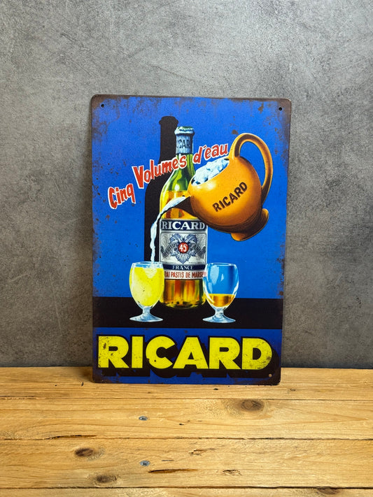 Plaque métal Ricard 687