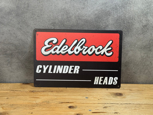 Plaque métal Edelbrock 179