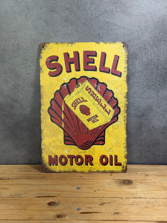 Plaque métal Shell 250