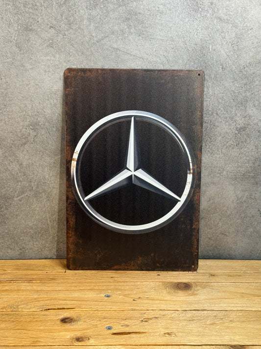 Plaque métal Mercedes 765