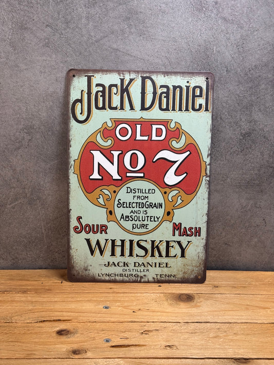 Plaque métal Jack Daniel’s 523