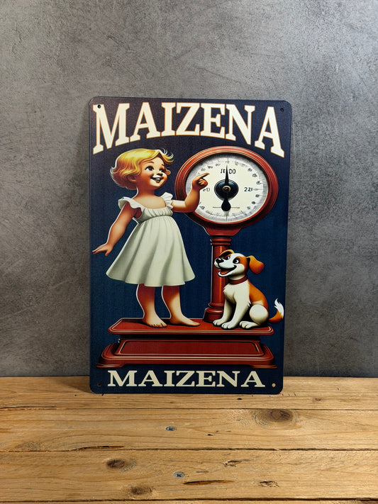 Plaque métal Maïzena 306