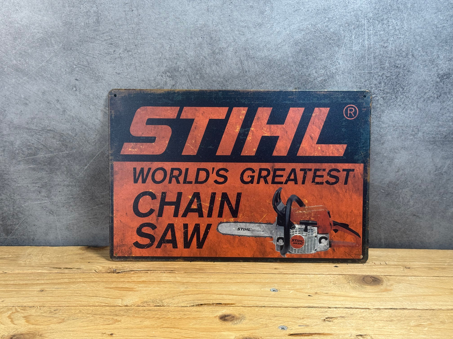 Plaque métal Stihl 865