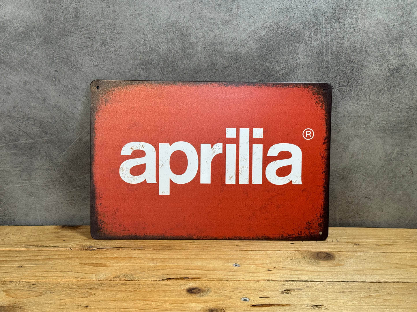 Plaque métal Aprilia 093