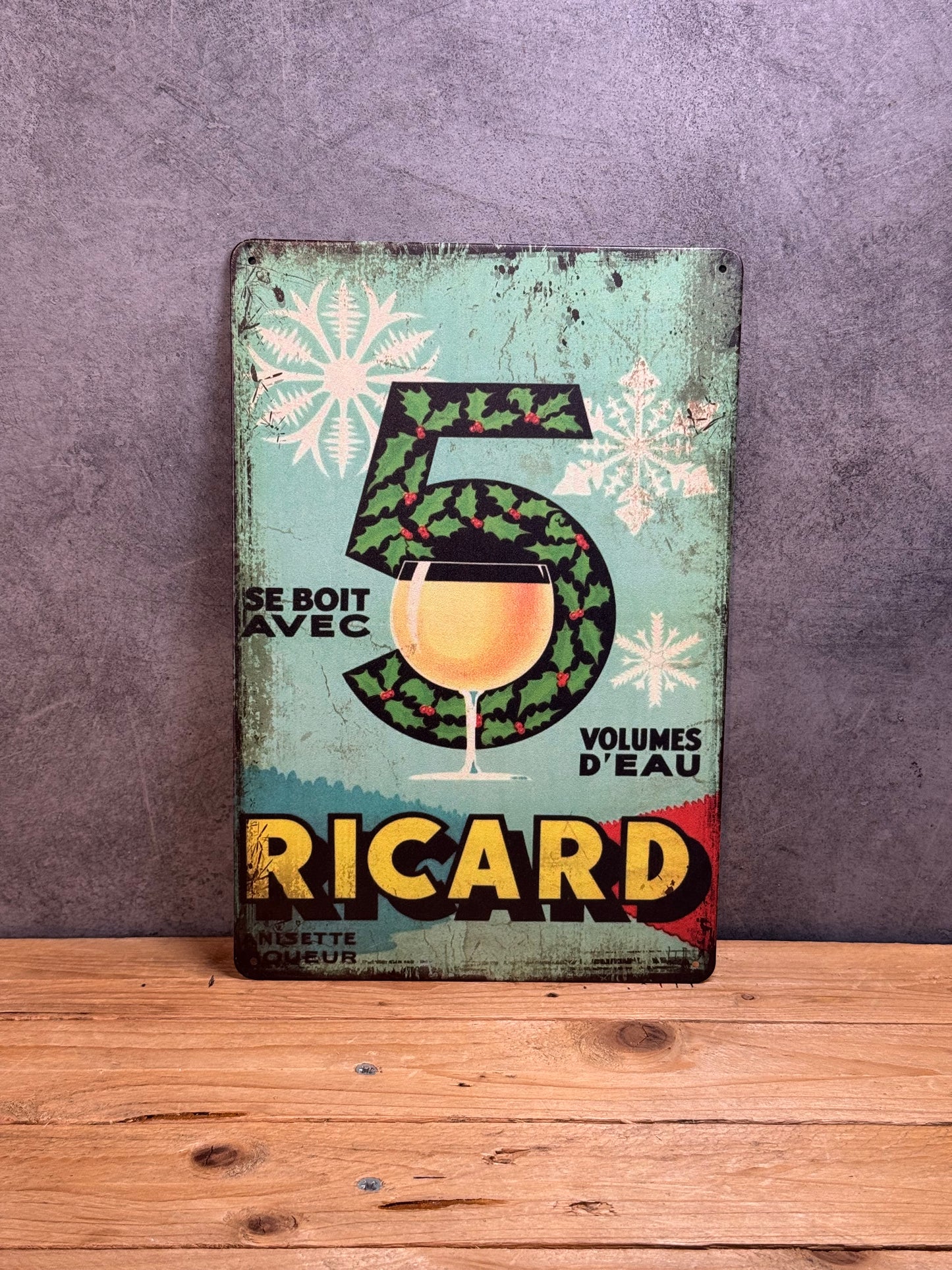 Plaque métal Ricard 494