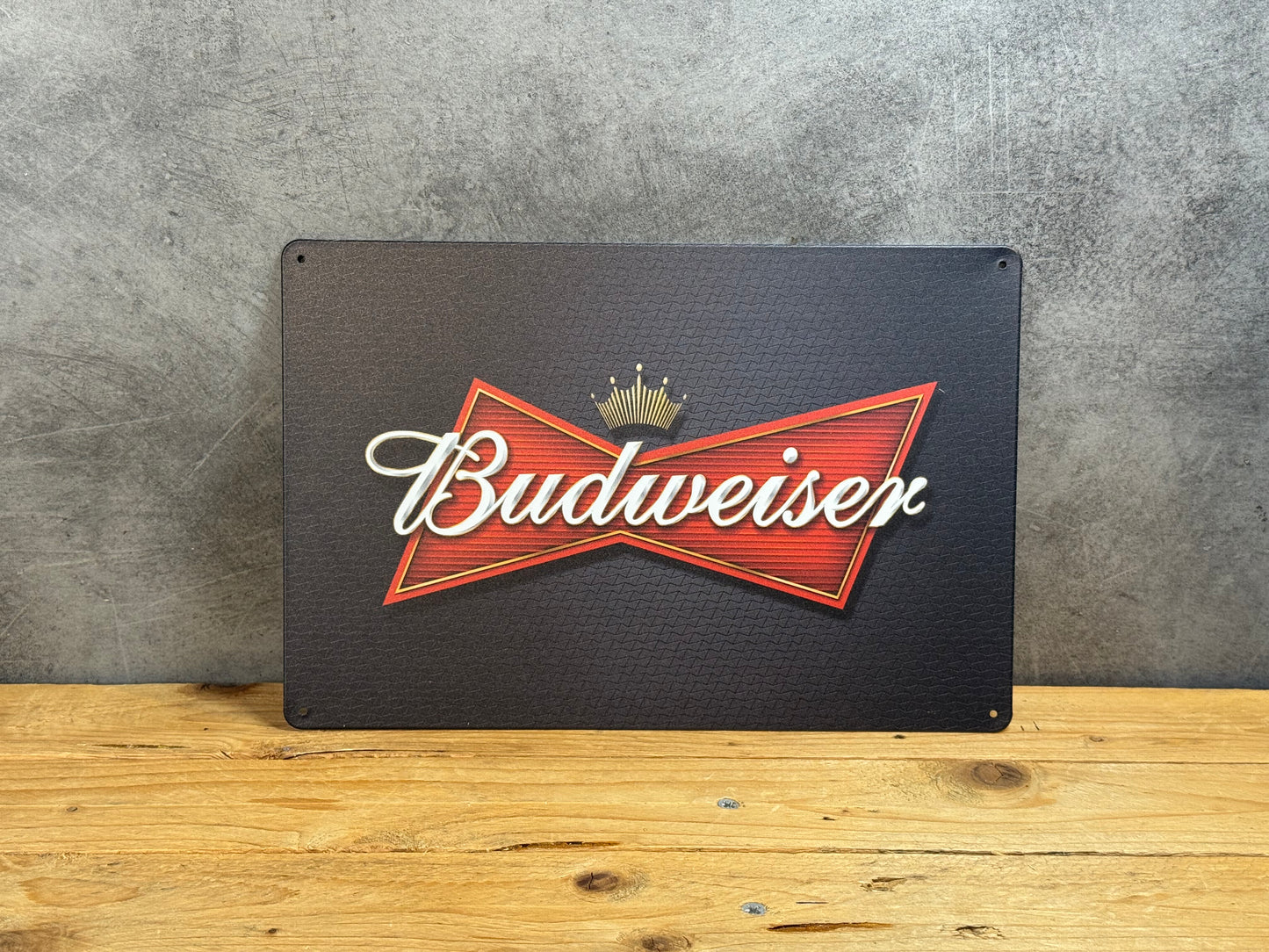 Plaque métal Budweiser 4379