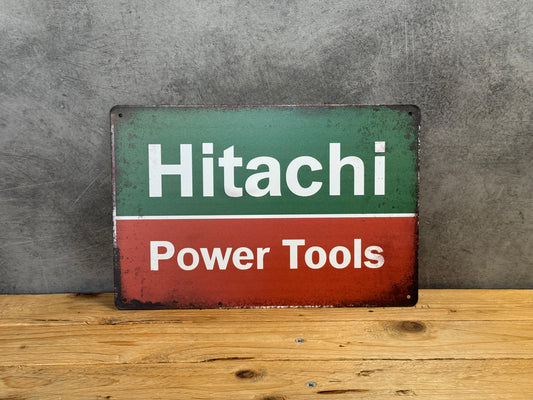 Plaque métal Hitachi 157