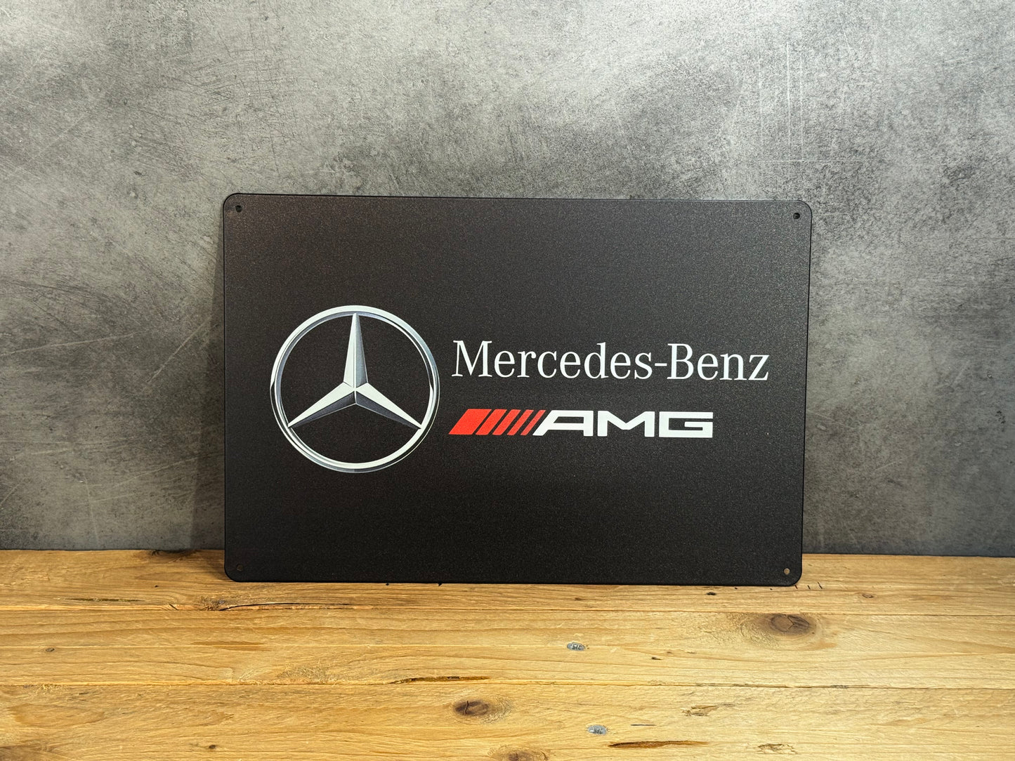 Plaque métal Mercedes AMG 053
