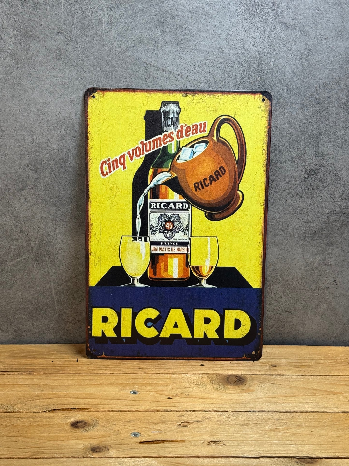 Plaque métal Ricard 862