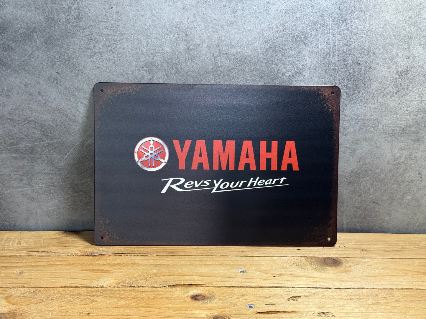 Plaque métal Yamaha 061