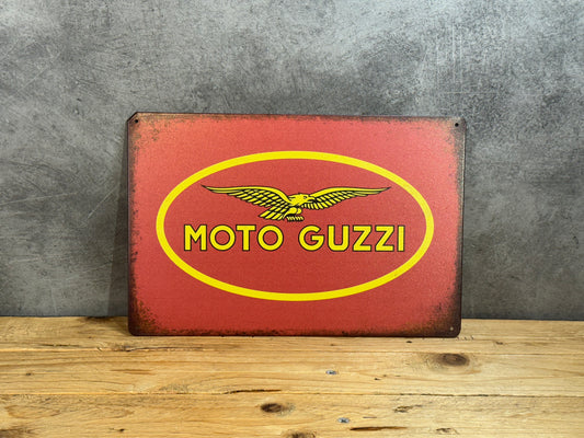 Plaque métal Moto Guzzi 056