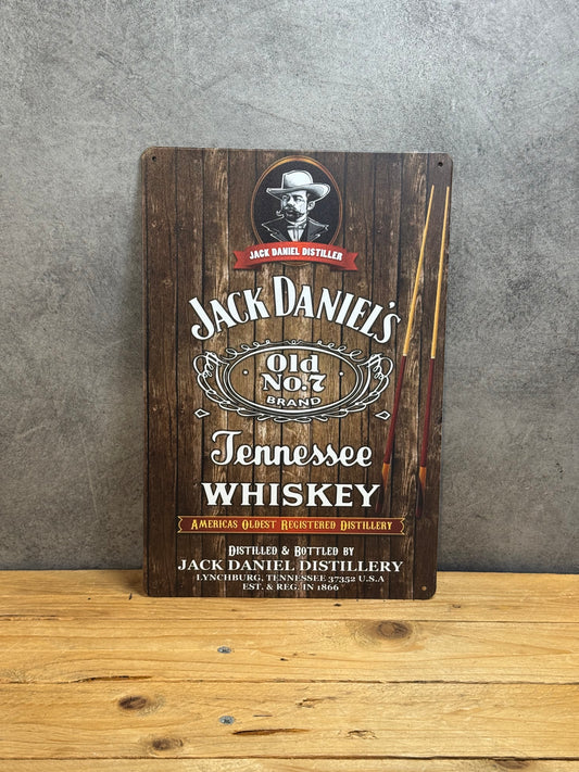 Plaque métal Jack Daniel’s 093