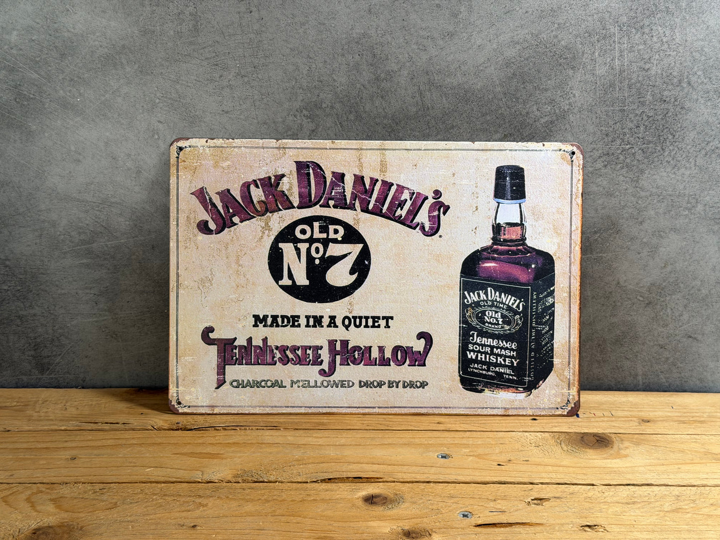 Plaque métal Jack Daniel’s 4349