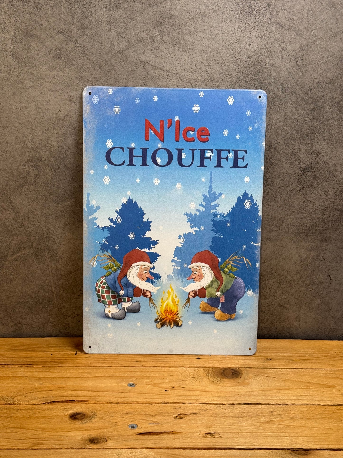 Plaque métal Chouffe 853