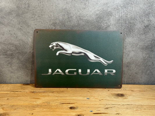 Plaque métal Jaguar 364