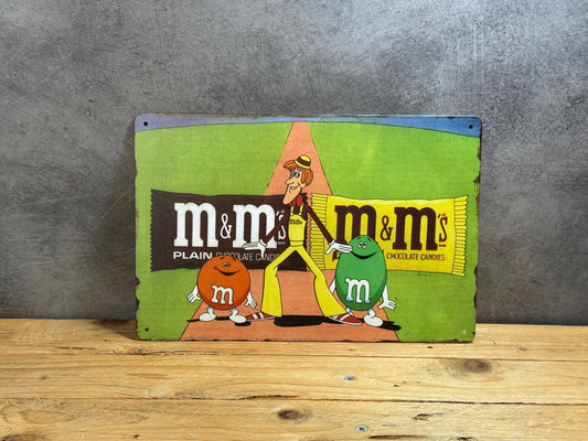 Plaque métal M&M’S 270
