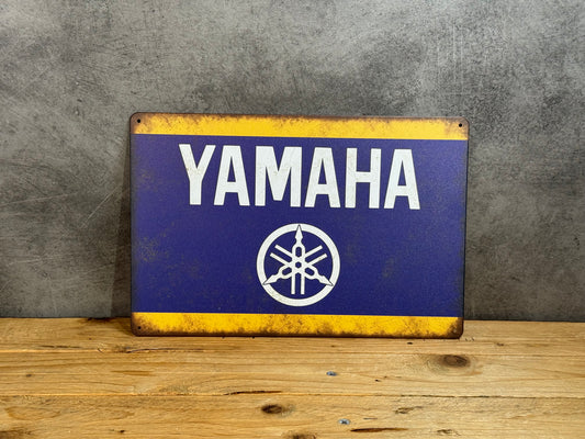 Plaque métal Yamaha 8180
