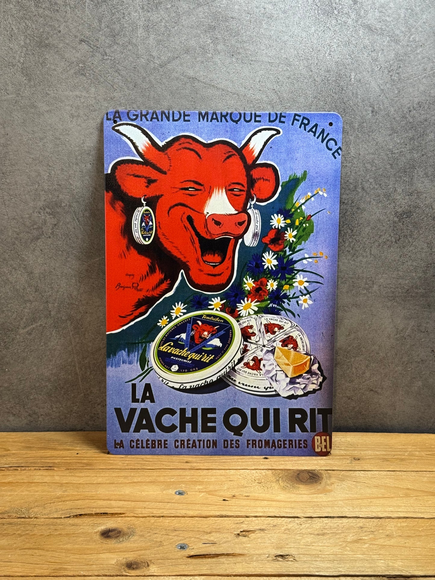Plaque métal Vache Qui Rit 238