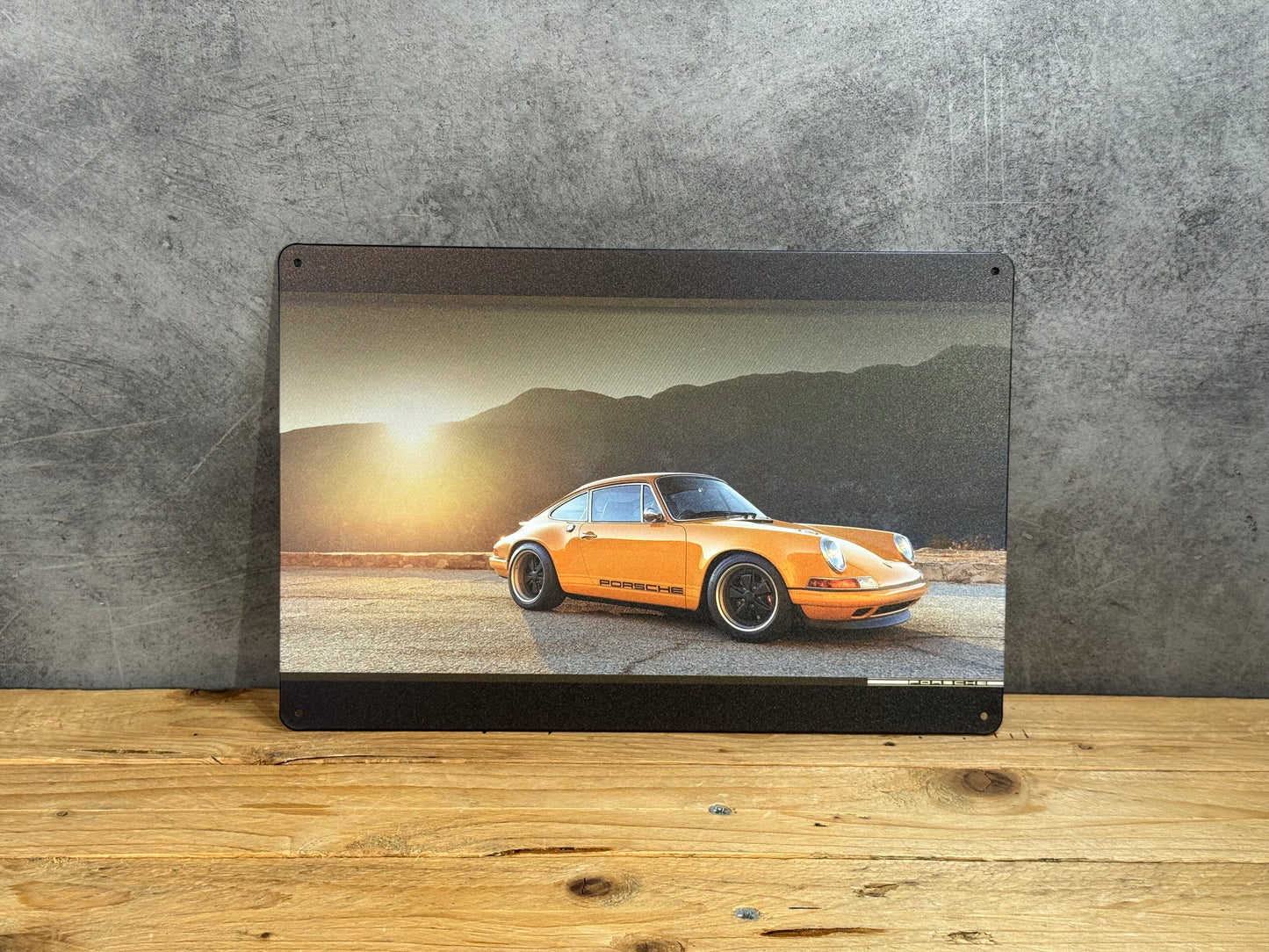 Plaque métal Porsche 0046