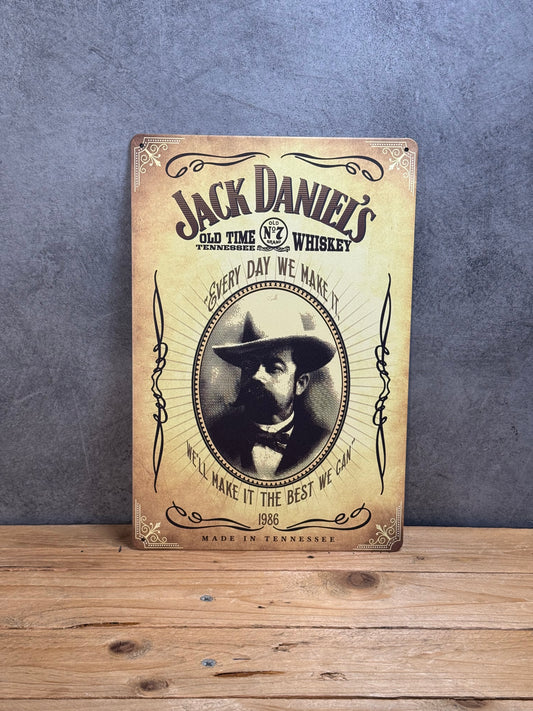 Plaque métal Jack Daniel’s 4344