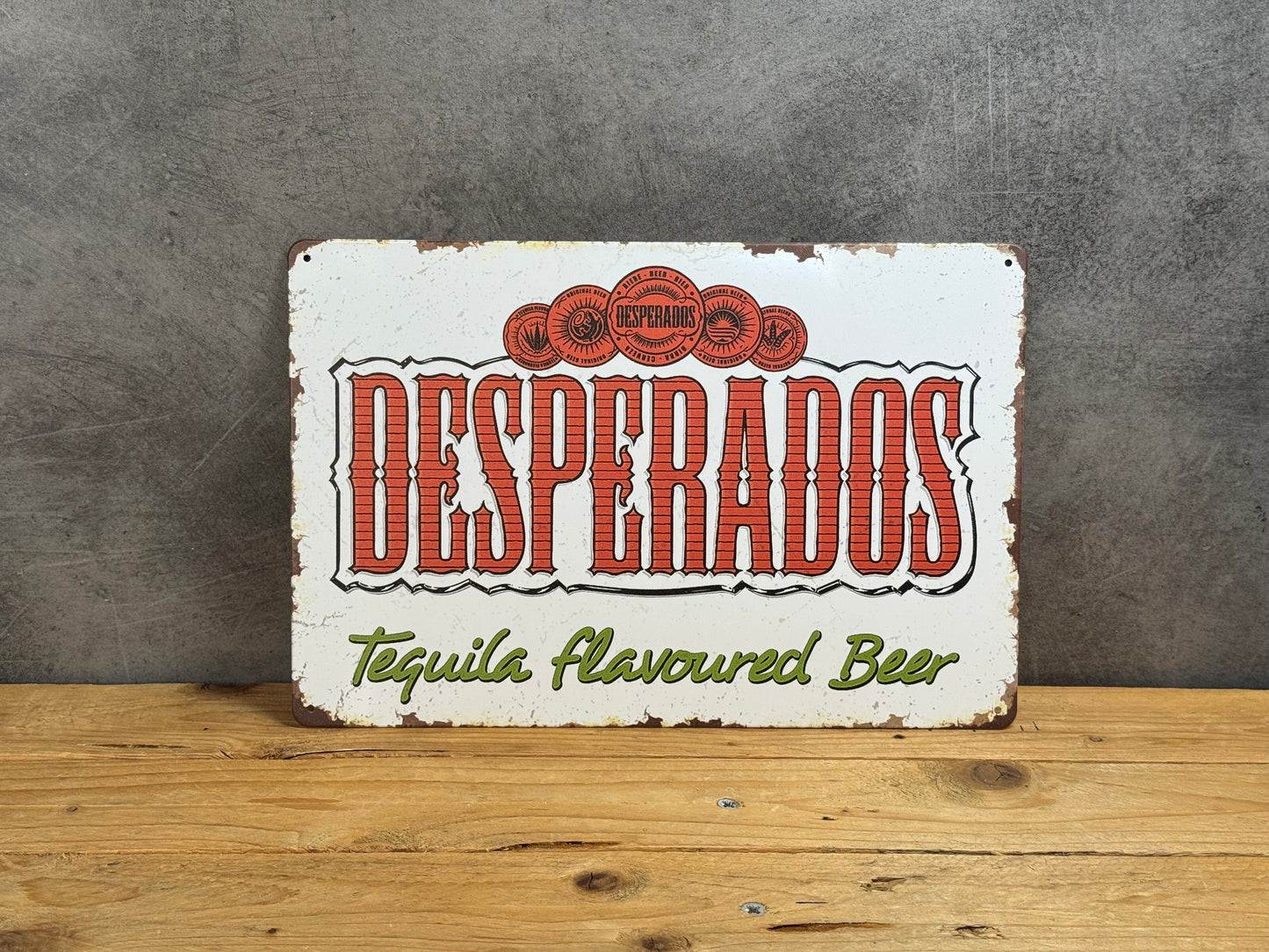 Plaque métal Desperados 503