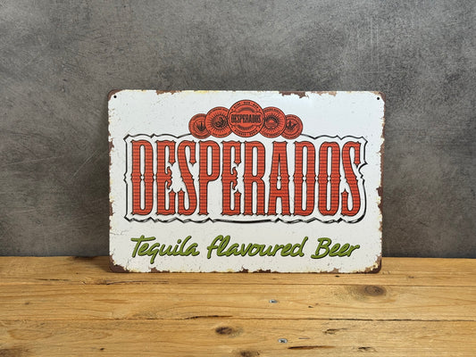 Plaque métal Desperados 503
