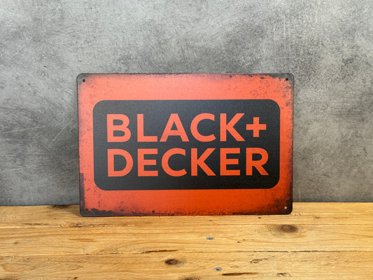 Plaque métal Black Decker 158