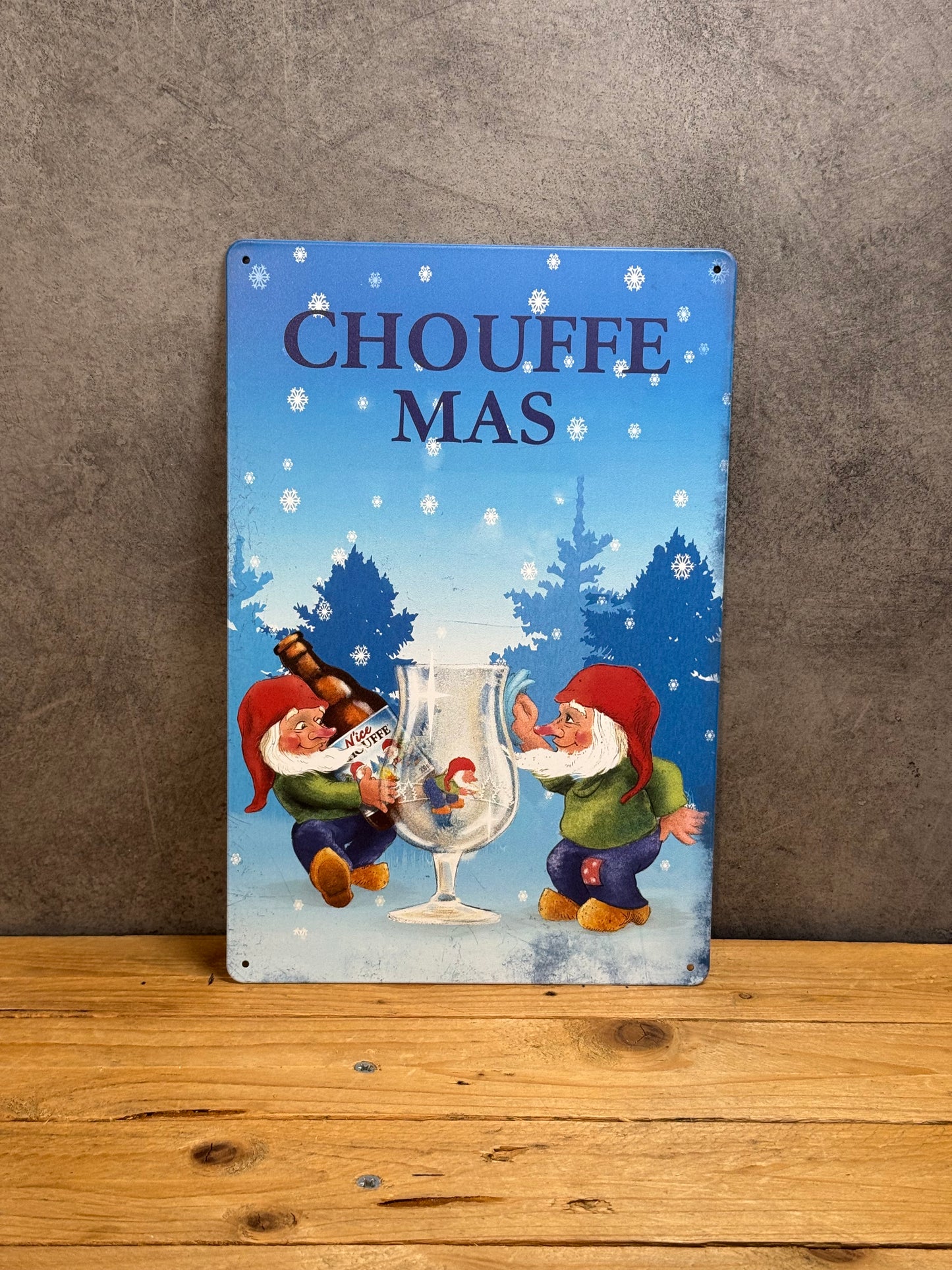 Plaque métal Chouffe 855