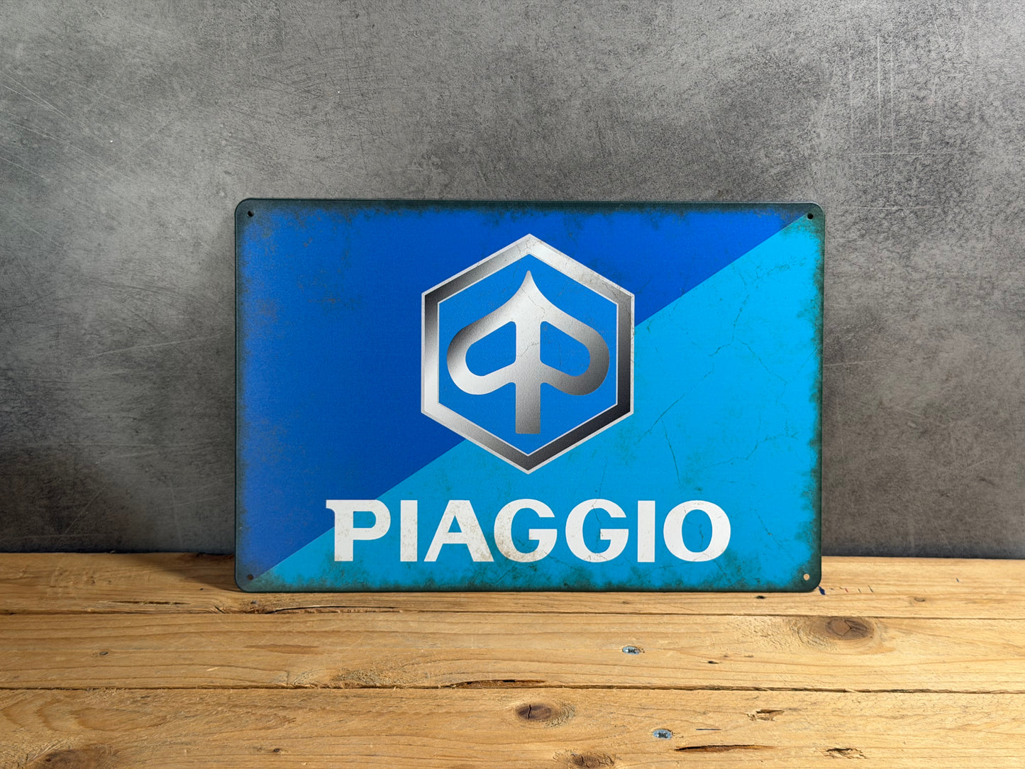 Plaque métal Piaggio 8198
