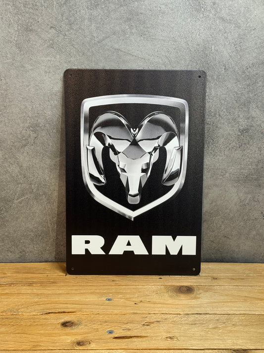 Plaque métal Dodge Ram