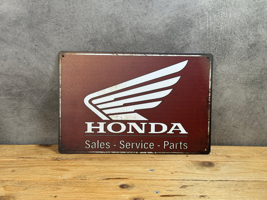 Plaque métal Honda 391
