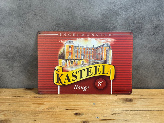 Plaque métal Kasteel 987