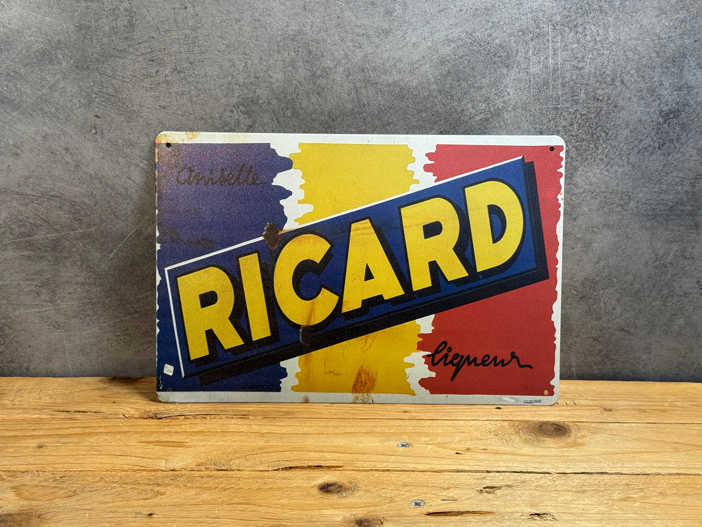 Plaque métal Ricard 873