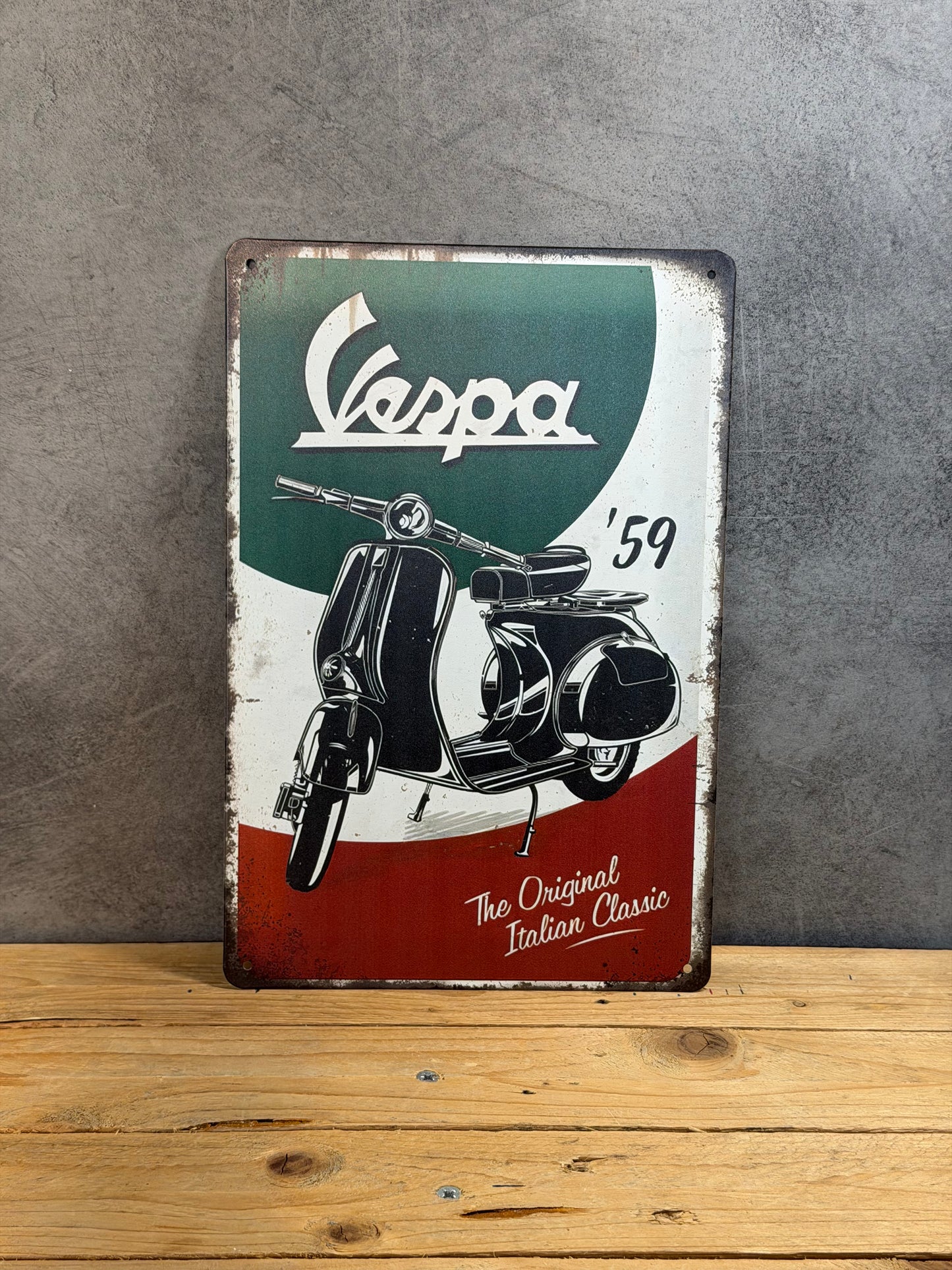 Plaque métal Vespa 993