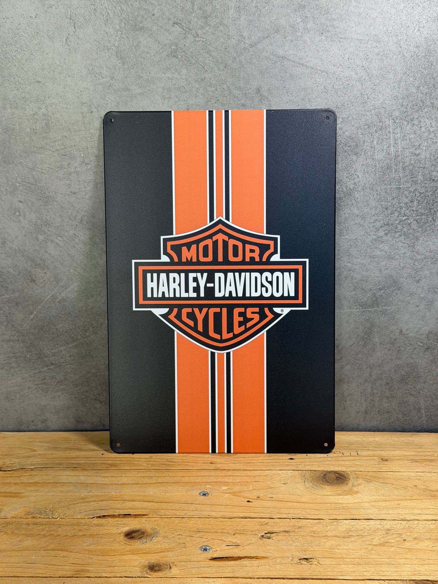 Plaque métal Moto Harley Davidson 0093