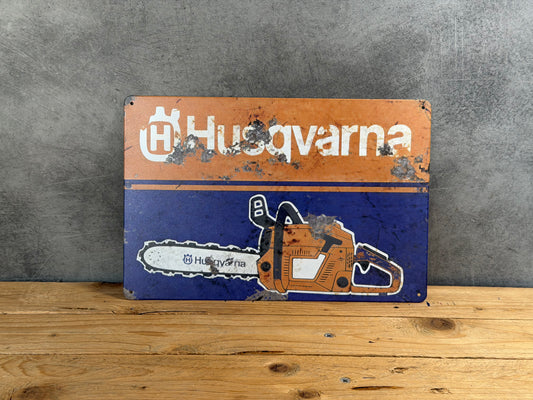 Plaque métal Husqvarna 060