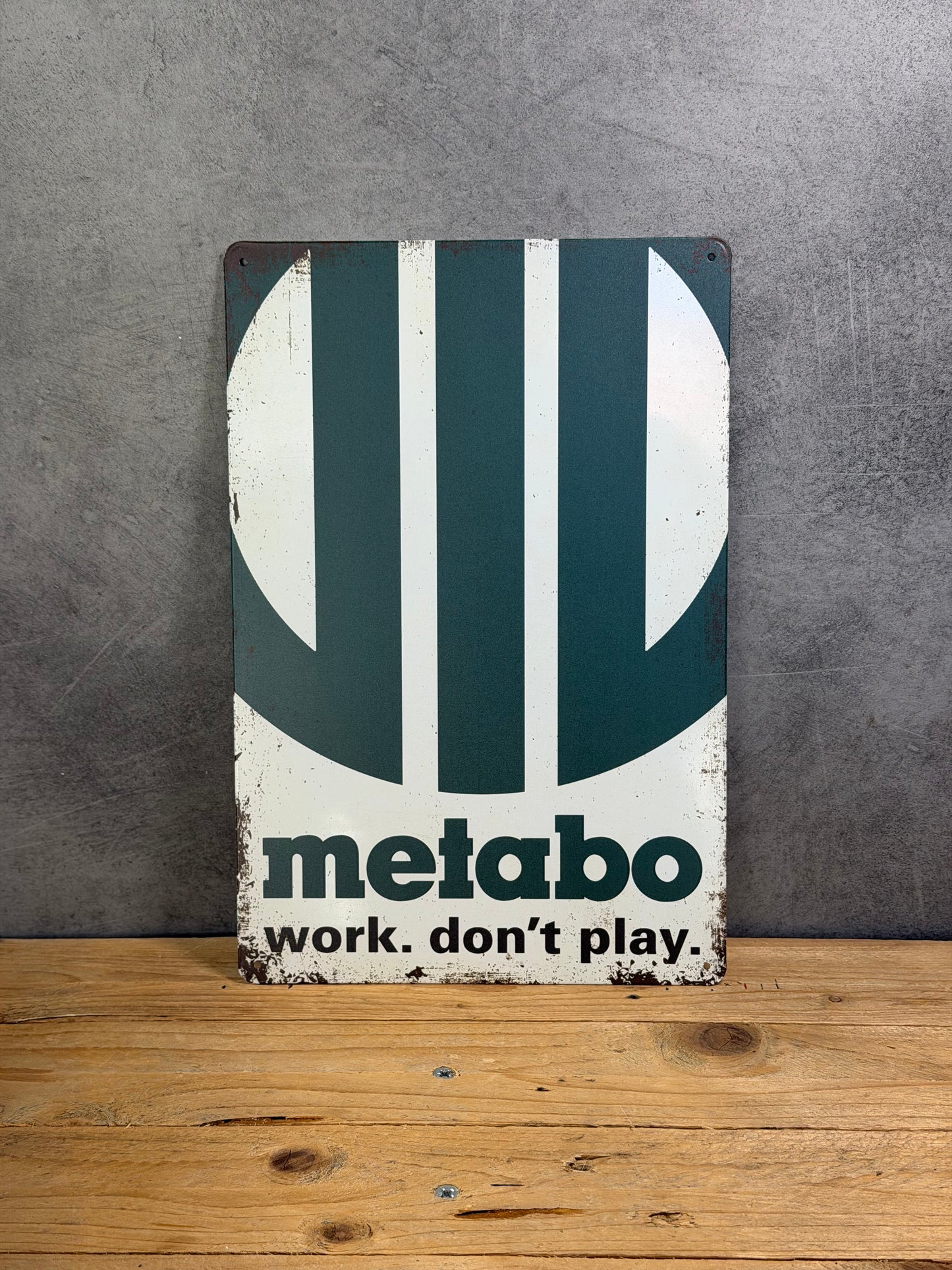 Plaque métal Metabo 315