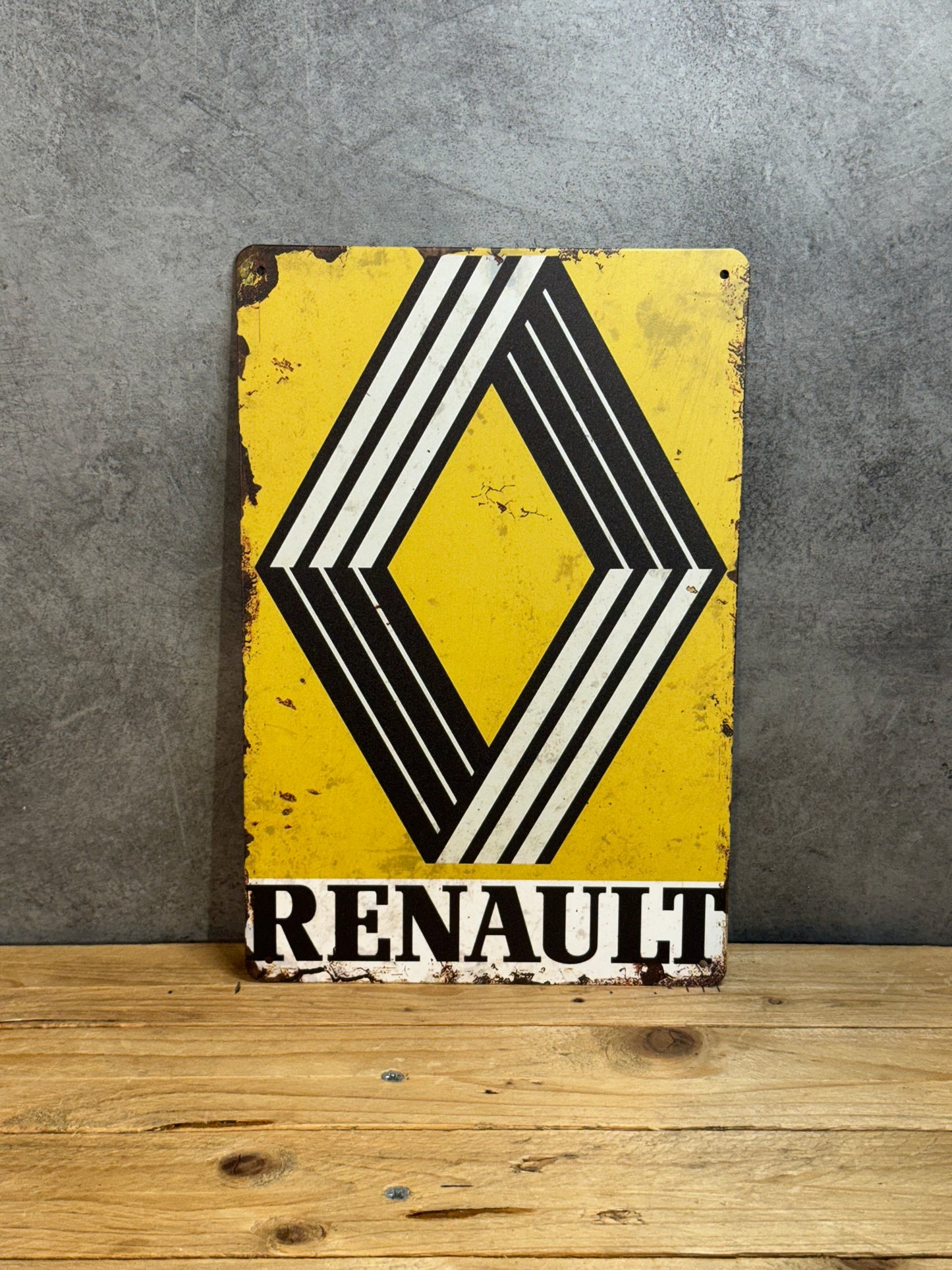Plaque métal Renault 981