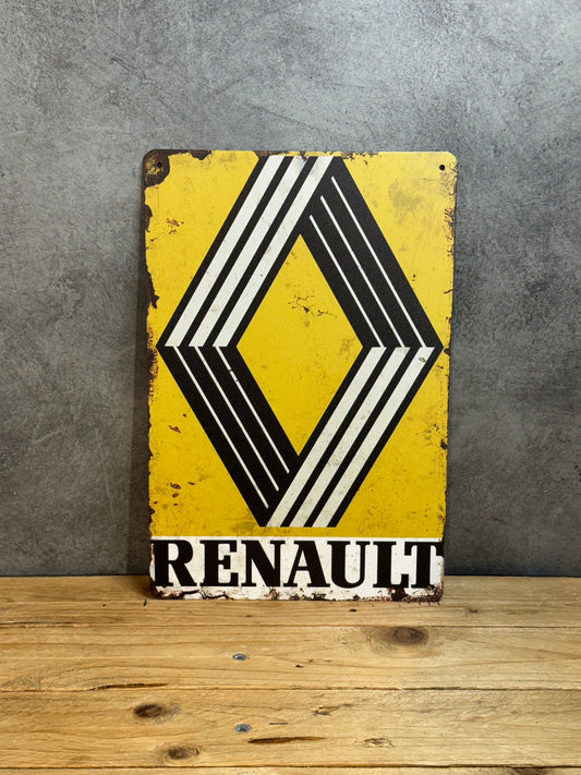 Plaque métal Renault 981