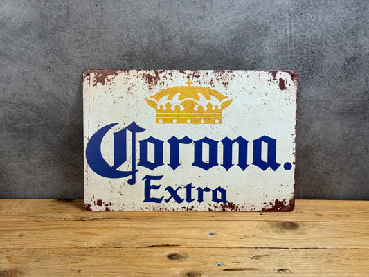 Plaque métal Corona 7082