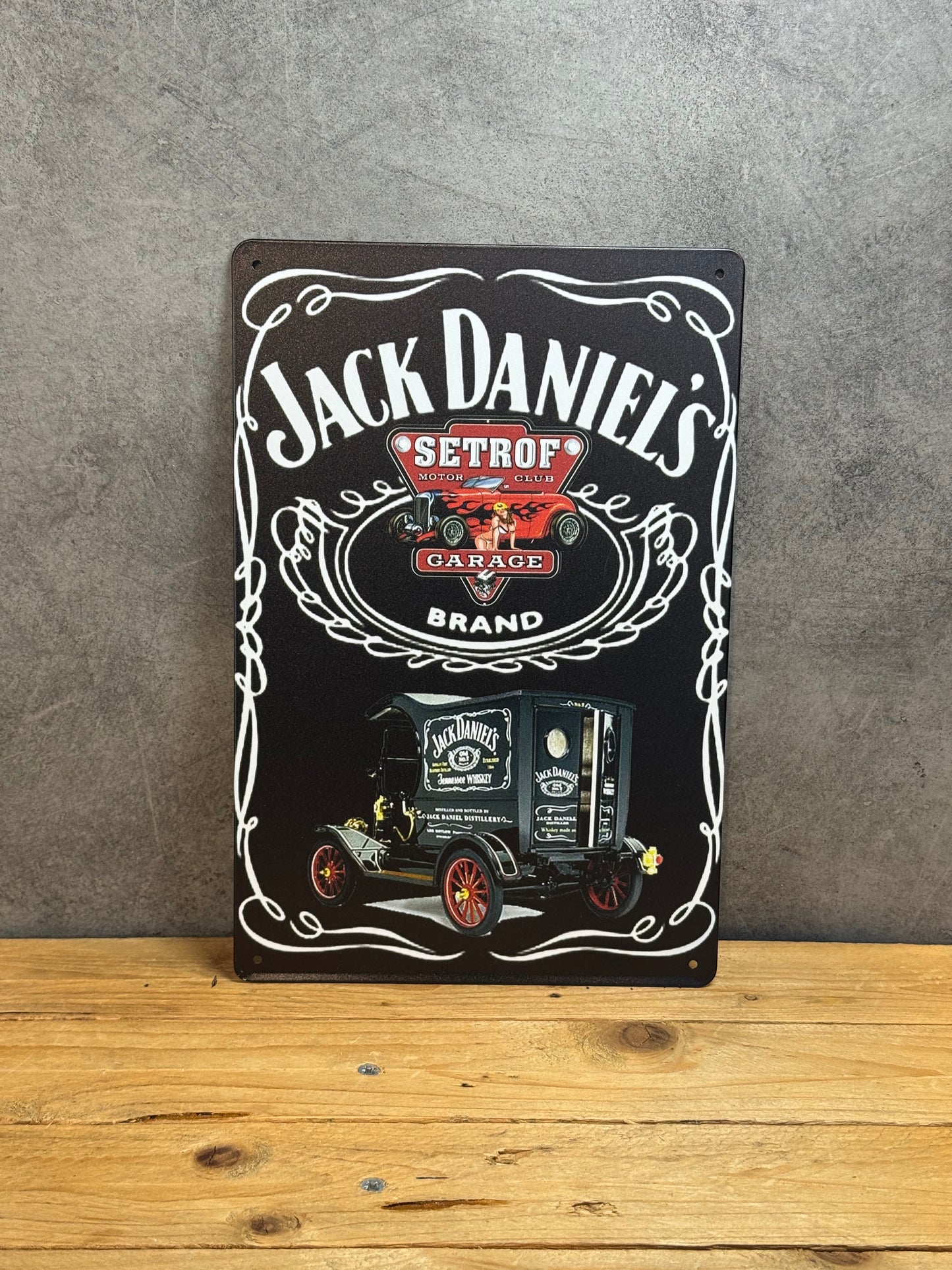 Plaque métal Jack Daniel’s 148
