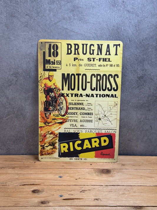 Plaque métal Ricard 872